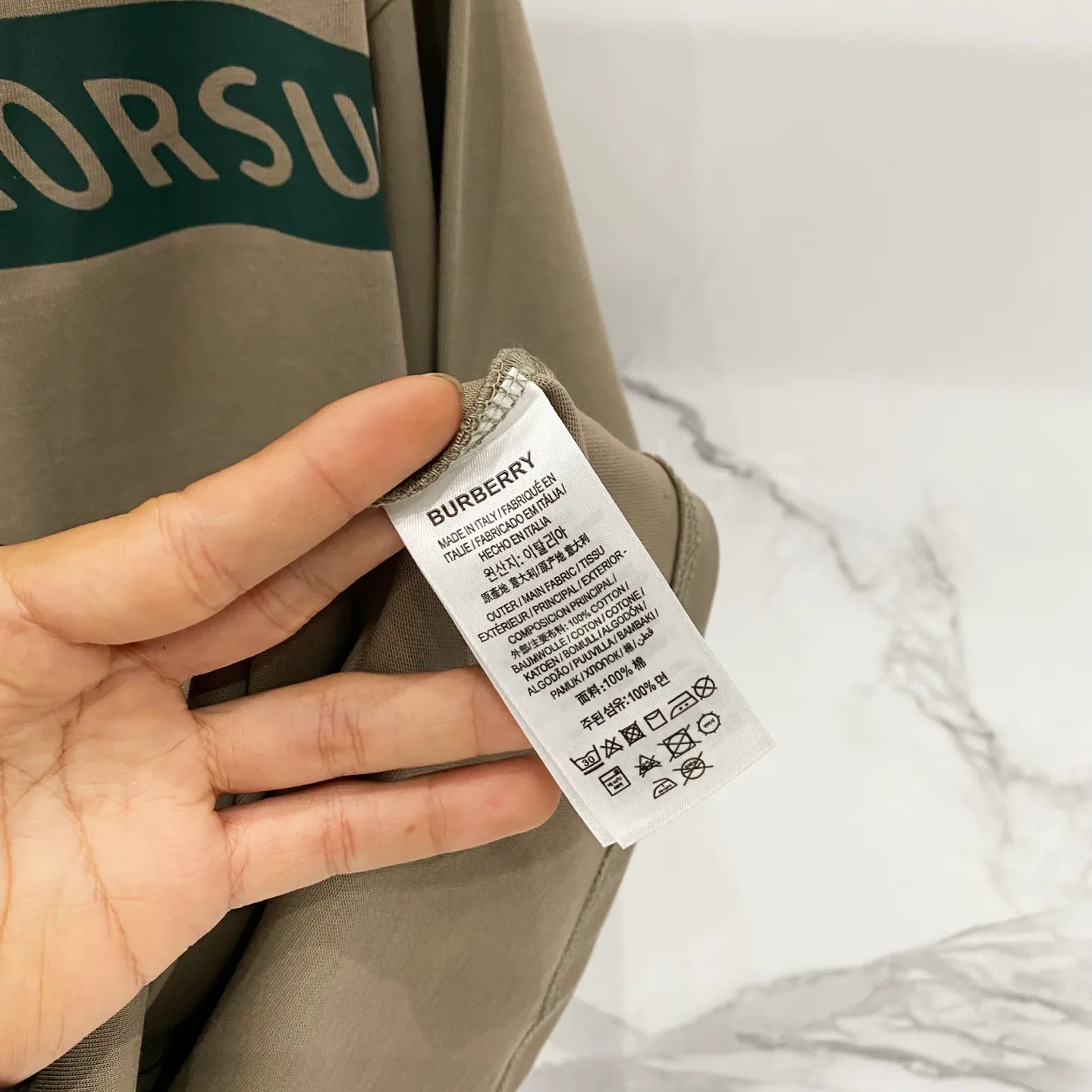 BURBERRY/ - 260 T 🛡️ LOGO Quality 100 ％ Versatile Size:XS-L :Black.White.Blue. .Gray.Khaki